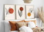 Wallity Huhu215 - Set de 3 Pinturas Decorativas en MDF de 35 x 50 cm